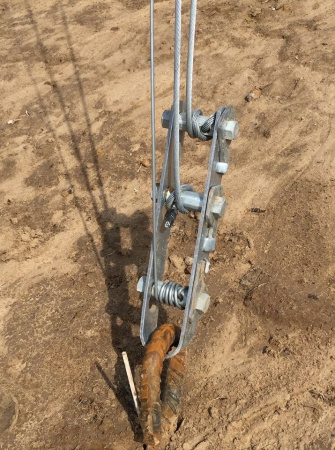 Хомут натяжитель тройной